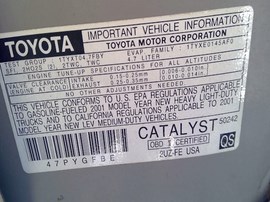 2001 TOYOTA TUNDRA, SR5 MODEL, EXTD CAB, 4.7L, AT, 4WD.  Z25206